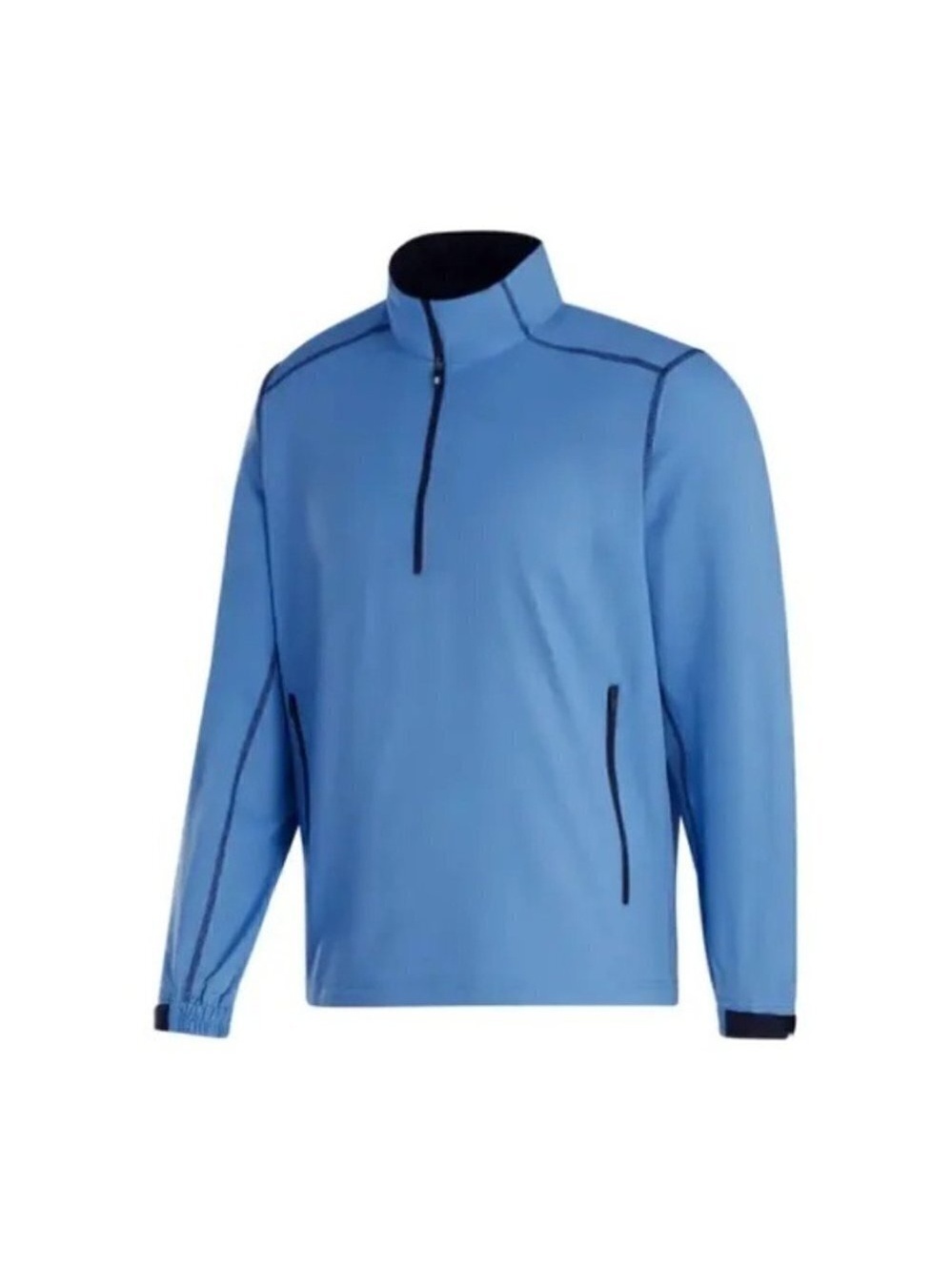 FootJoy Men's Sport 1/2 Zip Performance Golf Windshirt (S) Indigo Blue #28203